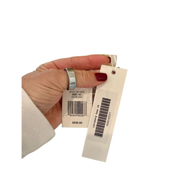 NEW Jonathan Simkhai Vittoria Gown in White NWT - Size 10 - Picture 6 of 8